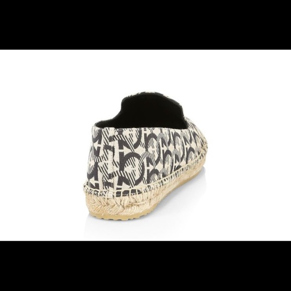 Ferragamo Women’s Sue Logo Canvas Espadrilles. - Picture 4 of 11